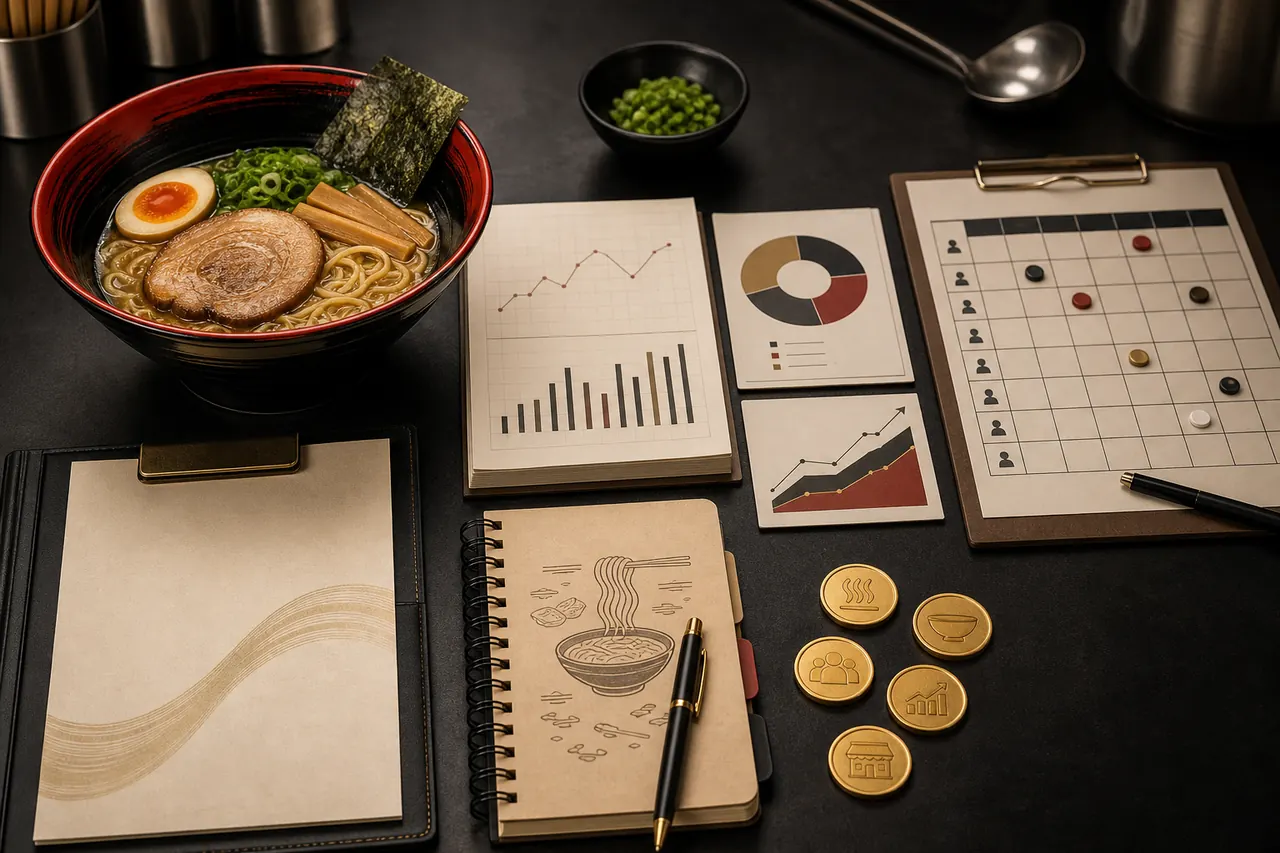 ラーメン業界のM&A事例のイメージ